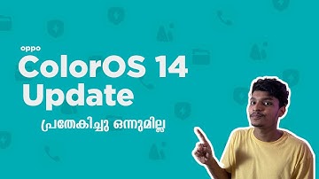 ColorOS 14 Update Eligible Devices | malayalam