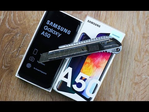 Samsung Galaxy A50 kutusundan çıkıyor! Parmak izi okuma nasıl çalışıyor?