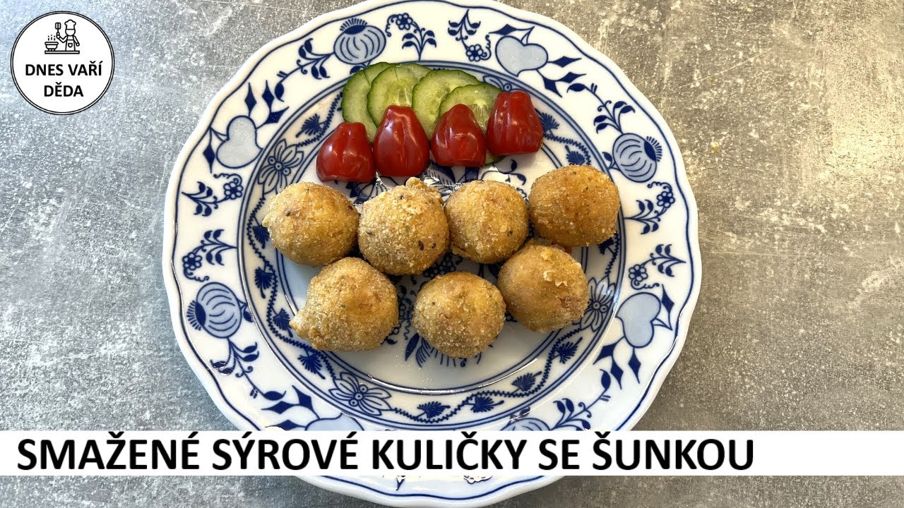 Smažené sýrové kuličky se šunkou | Josef Holub