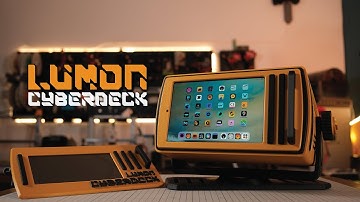 iPad Cyberdeck - Severance MDR Computer with cyberpunk design