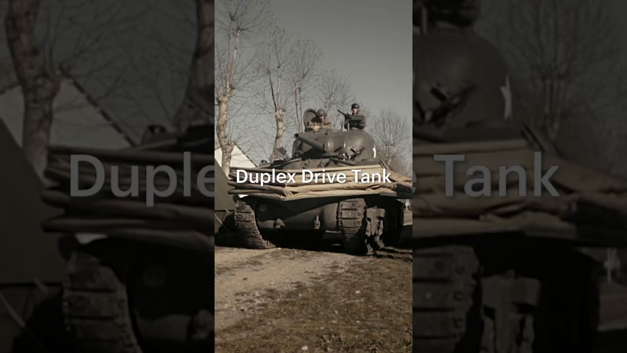 Film backdrop image for Do you know about the Duplex Drive Tanks that stormed Normandy? shorts history warwrecks (2024)