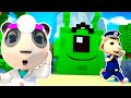Baby Panda, Johny And The Rescue Squad meet Monster + More Kids Songs & Nursery Rhymes #385
