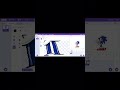 Day 1 of making sonic's legs a little longer