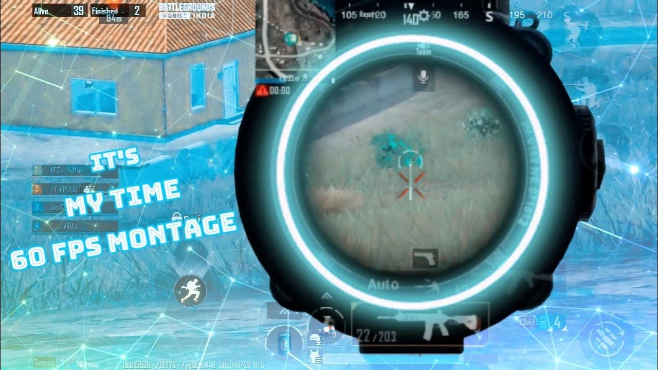 The 60 FPS Montage - DARING hunter | BGMI MONTAGE 