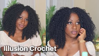 $20 illusion crochet & DETAILED TUTORIAL ft. Lulutress water wave 12" & deep wave 12"