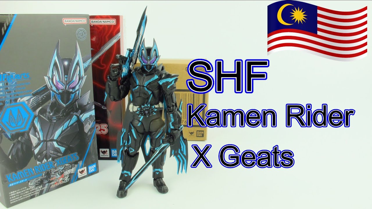 SMS Review 31 : SHF Kamen Rider XGeats - YouTube