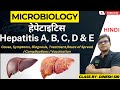 Hepatitis in hindi  hepatitis a b c d  e  causes spread  symptomsdiagnosis  treatment