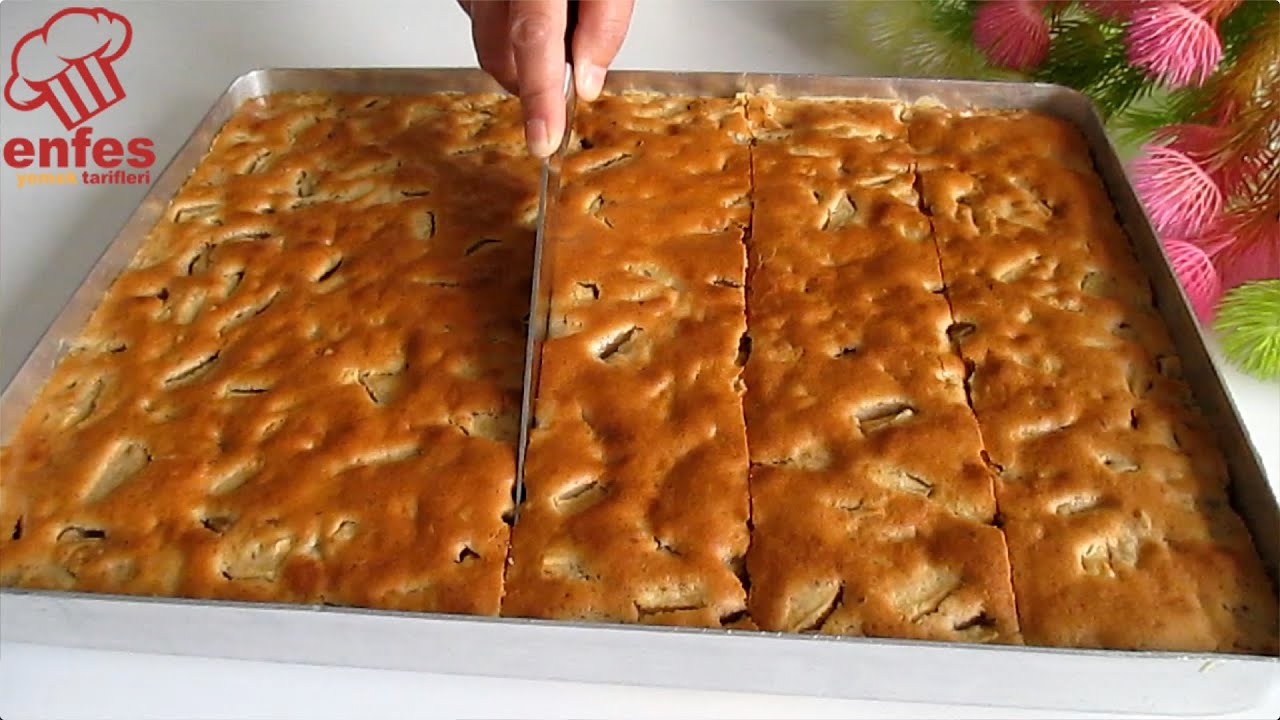 Evde ELMA varsa O kadar HIZLI ve LEZZETLİ ki haftada 3 kez pişiriyorum ve keşke her gün yiyebilsem!