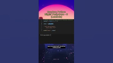 Random Python Bilgisi Veriyorum - 3 #py #python #keşfet
