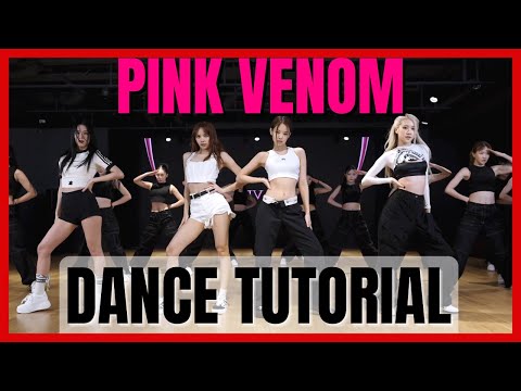 BLACKPINK 'PINK VENOM' Dance Practice Mirror Tutorial (SLOWED)