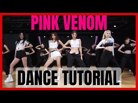 BLACKPINK PINK VENOM Dance Practice Mirror Tutorial SLOWED