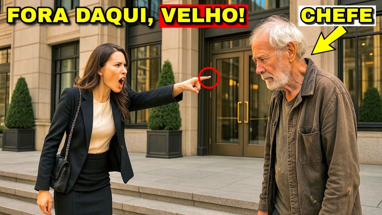 ELES NÃO SABIAM QUE O IDOSO ERA O DONO DA EMPRESA, ENTÃO ELE FEZ ALGO…