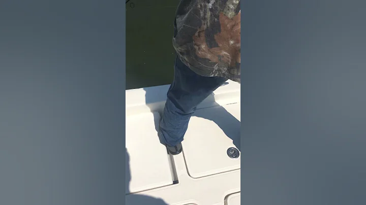 Jerry Matthews catches a stud bull red in Venice
