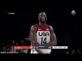 Draymond Green groaned after shooting a free throw | USA vs Spain