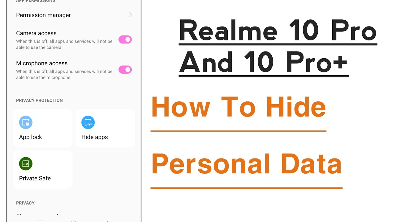 realme-10-pro-10-pro-how-to-hide-personal-data-youtube