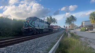 FEC TRAIN 105 @ MP 257.0 @ 6:10pm 9/16/25 