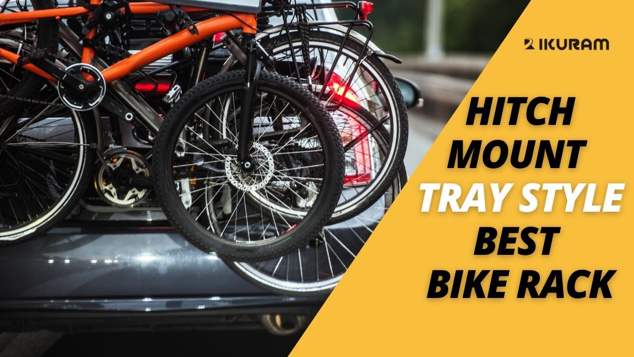 IKURAM H020BT Hitch Mount Tray Style Best Bike Rack Installation | Instructions | Review