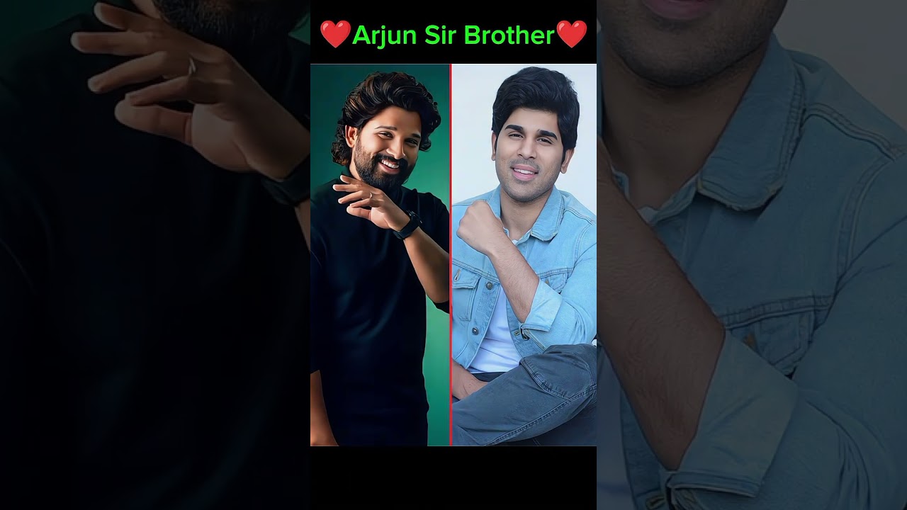 South Indian Actor Allu Arjun Family❤️