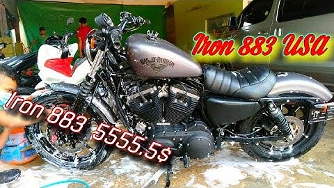 IRon 883 US review 2021(Official video)-Iron 883 Price-ម៉ូតូធំ