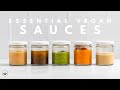 5 Essential Vegan Sauces + Ways to Use Them