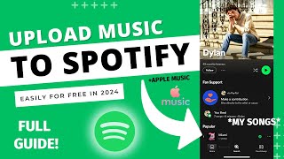 HOW TO UPLOAD YOUR SONGS TO SPOTIFY & MORE FOR FREE 2024 (FULL GUIDE) screenshot 5