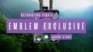 Sound Study // Retroactive Pedals - Emblem Exclusive