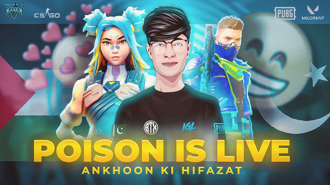 🔵POISON IS LIVE | ⚔️HAMAS VS ISRAEL & CYRES FACECAM😼✅💞|  TEAM BTX 👑 | PAKISTAN
