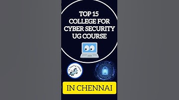 TOP 15 ENGINEERING COLLEGES | CHENNAI | CYBER SECURITY COURSE | TNEA ADMISSIONS 2023 | TNEA 2023 |