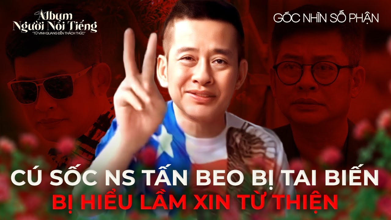 Cú Sốc NS Hài Tấn Beo Bị Tai Biến Nặng Té Cầu Thang 