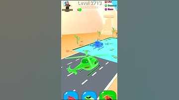 Shape-shifting Game Level-2713 Very Cool & Gnerly hyper casual game #shorts #gameplay #shapeshifting