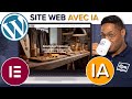 Comment créer un Site Web avec WordPress, IA Site Planner Elementor, ChatGPT et Midjourney