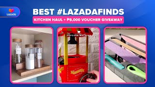 Lazada Kitchen Haul + ₱5,000 VOUCHER GIVEAWAY │Best #LazadaFinds │ Lazada Philippines screenshot 2