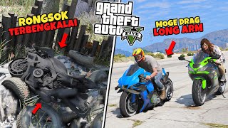 AKU MENEMUKAN MOTOR LANGKA TERBENGKALAI DI MARKAS GANGSTER - GTA 5 MOD