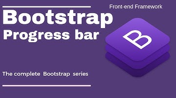 Progress bar in bootstrap
