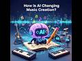 How is AI Changing Music Creation?#AIProduction #MusicTech #CreativeTools #HomeStudio #AIPiano