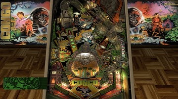Visual Pinball X - Congo (Williams 1995) VPW - most modes, 100+ diamonds and super multiball!