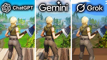 ChatGPT vs Gemini 3 vs Grok Make Fortnite From Scratch