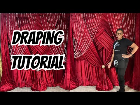 How to Create Stunning a Backdrop: Easy DIY Tutorial!