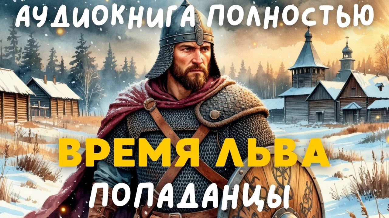 АУДИОКНИГА ПОЛНОСТЬЮ: ВРЕМЯ ЛЬВА / ПОПАДАНЦЫ