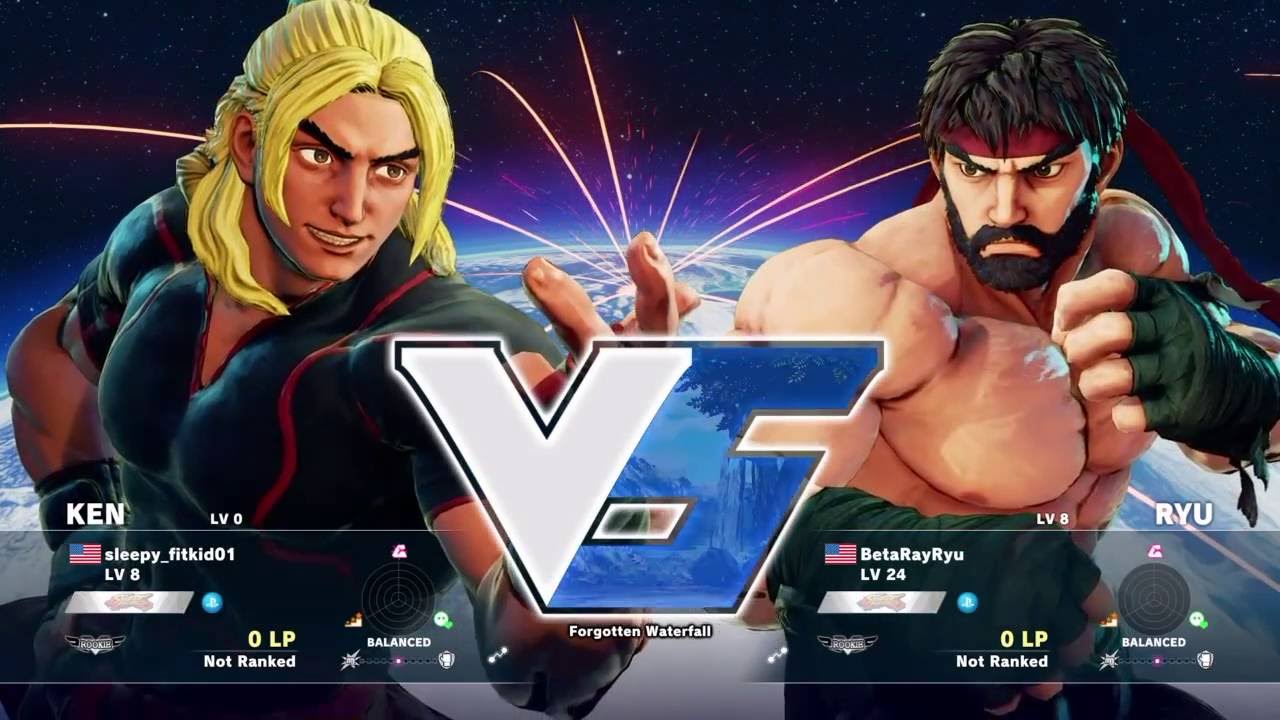First Ranked SFV- Ryu vs Ken