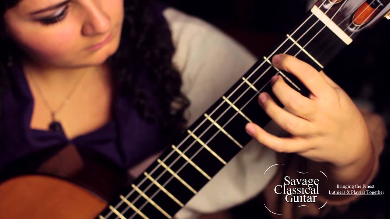 Gohar Vardanyan plays Ponce on a Richard Prenkert classical guitar 