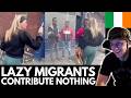Irish Woman CONFRONTS Welfare Migrant in Dublin!!!