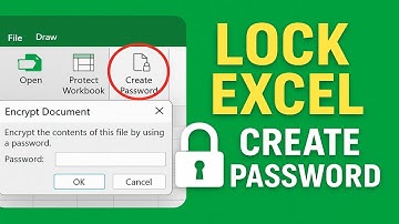 How to lock excel file || Create Password