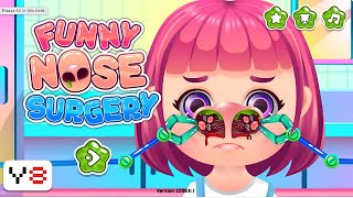 Funny Nose Surgery Game Walkthrough Review #games #doctor #gameplay #gamewalkthrough #fun #nose screenshot 1