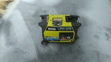Ryobi inverter generator after repairs
