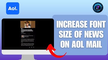 How to Increase Font Size of News on AOL Mail | Make AOL News Easier to Read Beginners Tips 2024
