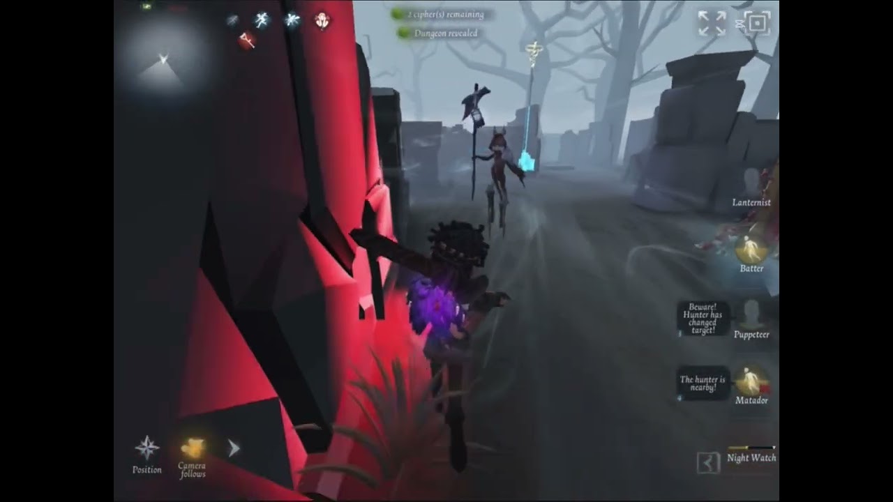 Practicing batter | batter montage | Identity V part 4