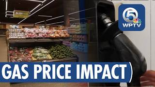 Rising gas prices could drive up grocery, travel costs