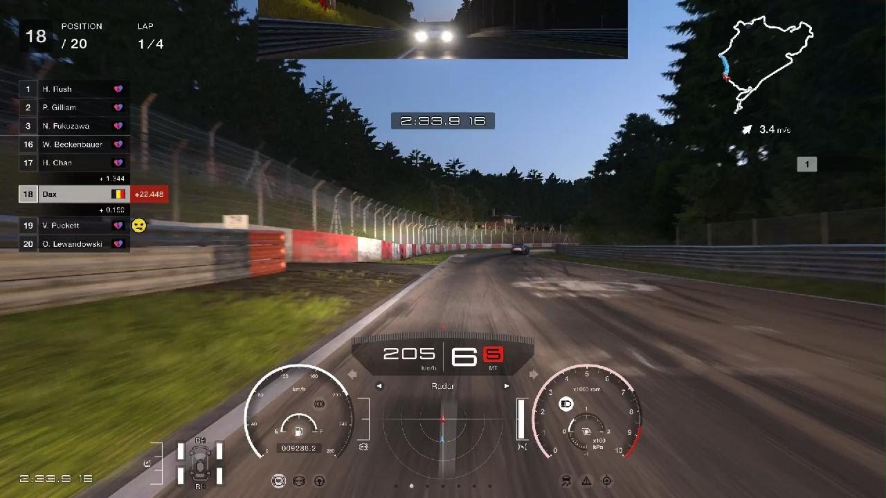 Gran Turismo 7 Clean racing with Sophy spec 3, boring final lap