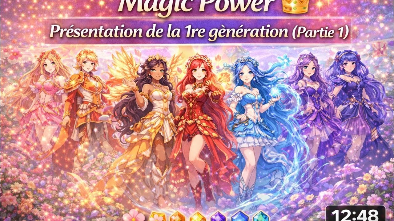 Magic Power 👑 Présentation de la 1re génération (Partie 1) | Version ...